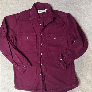 Vintage ‘70’s Gander Mountain Maroon Shirt